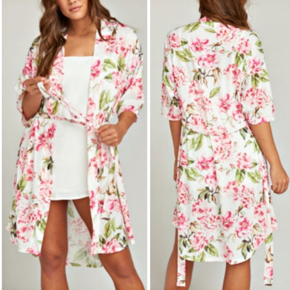 SHOW ME YOUR MUMU l Brie Robe Garden of Blooms 0/S